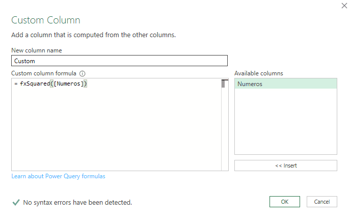 funciones personalizadas Power Query 2