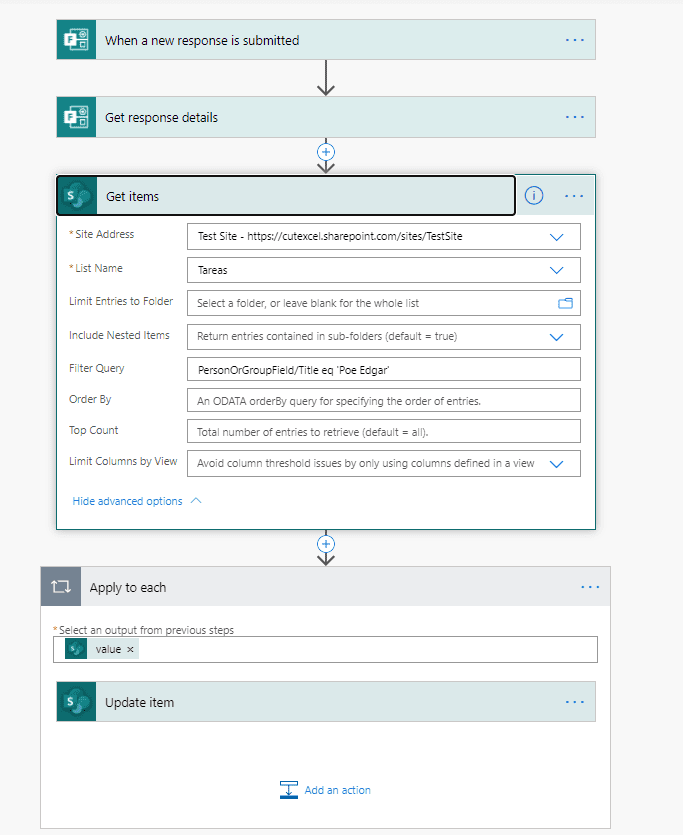 ejemplos OData Power Automate 1