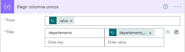Power Automate agrupar únicos 2