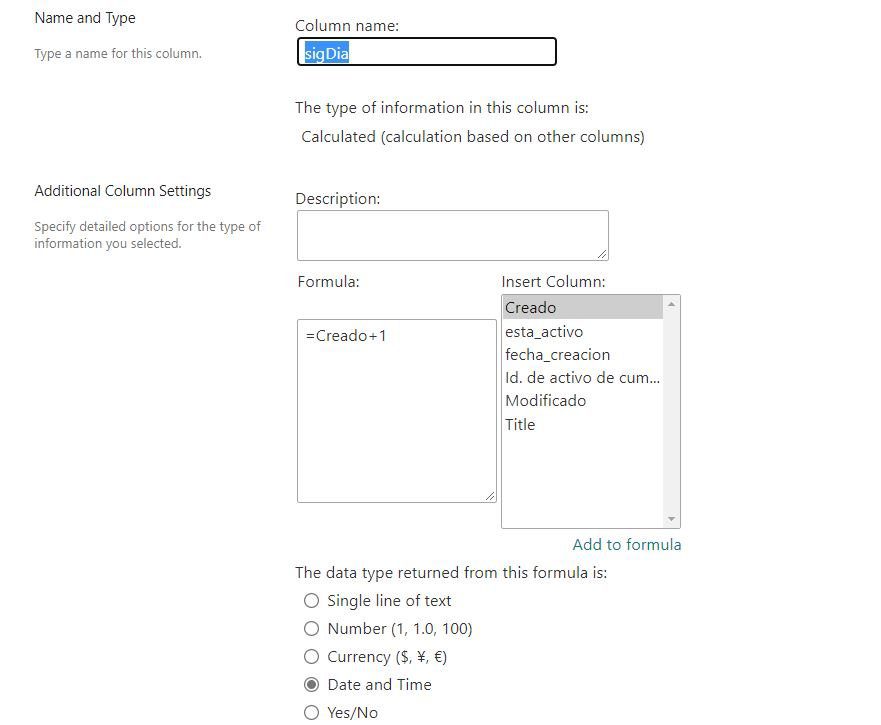 Filtra por campos calculados en SharePoint usando Power Automate