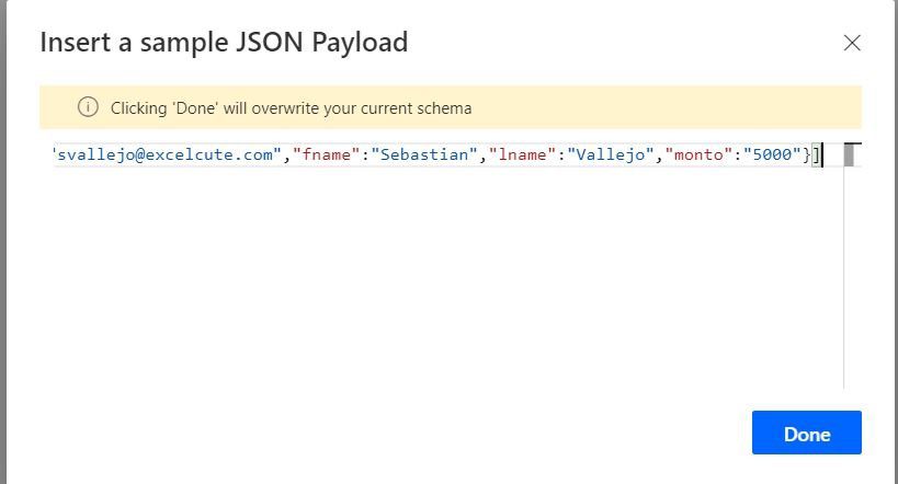 Power Automate JSON PowerApps 3