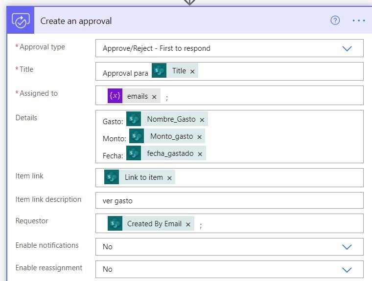 Power Automate Teams aprobaciones 1