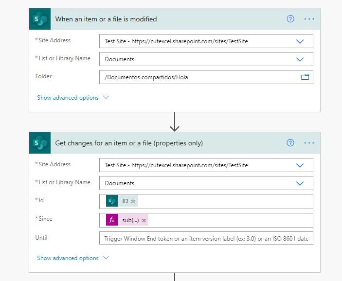 Power Automate columnas Sharepoint 1