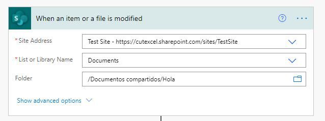 Power Automate columnas Sharepoint 3