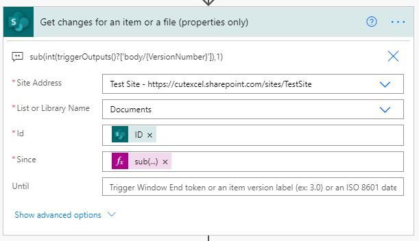 Power Automate columnas Sharepoint 2