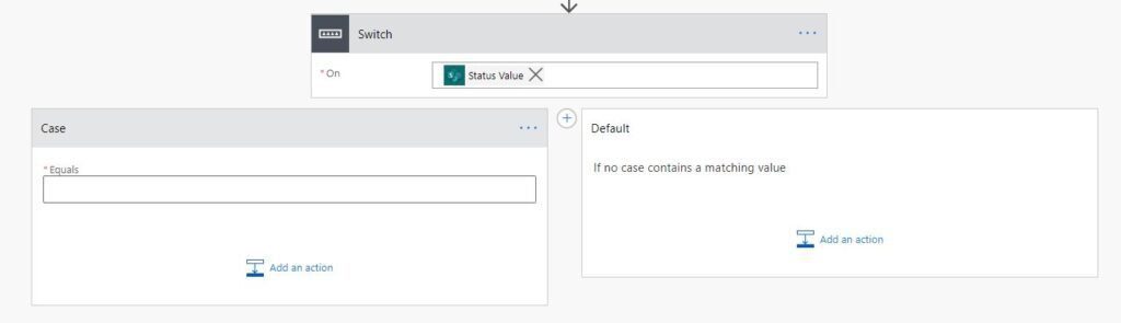 Power Automate Switch Case 1