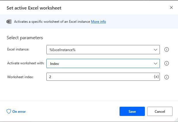 Power Automate Desktop Excel 3