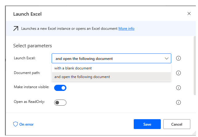 Power Automate Desktop Excel 1