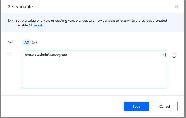 azure blob power automate desktop 1