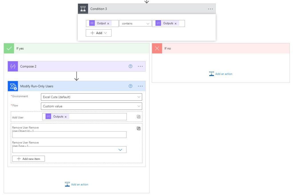 power automate run-only 2