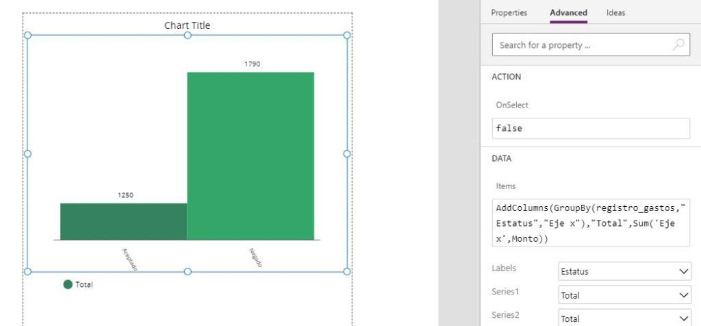 gráficos Power Apps 3